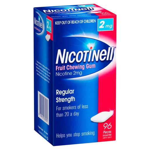 Nicotinell 2mg Fruit Gum 96 Pack