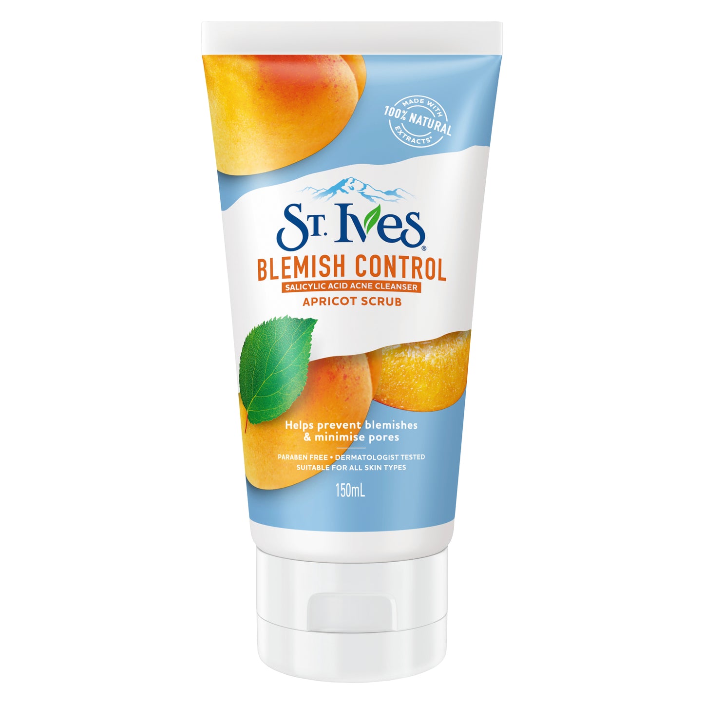 St. Ives Fresh Skin Apricot Scrub Blemish Control 150mL