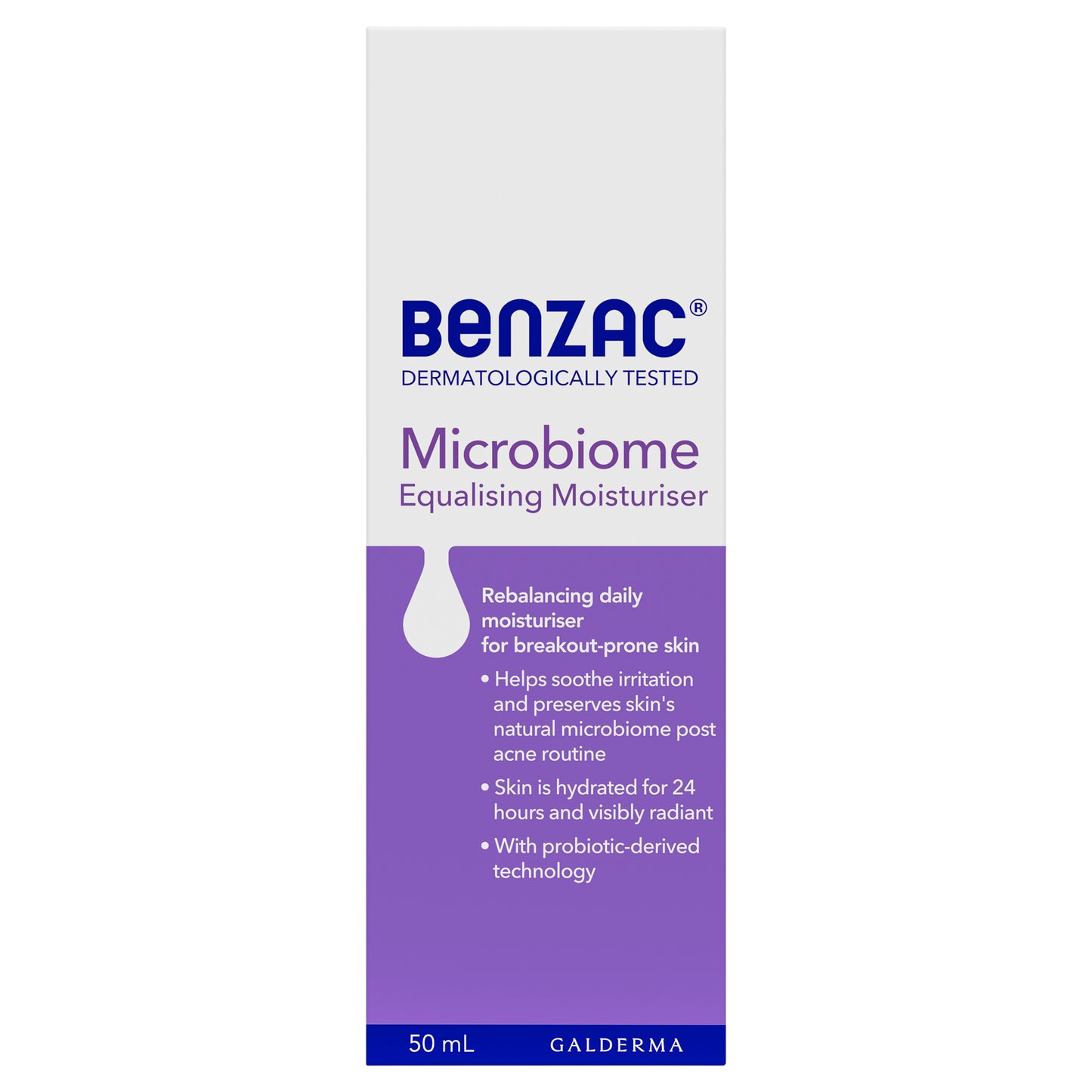 Benzac MBiome Equalising Moisturiser 50mL