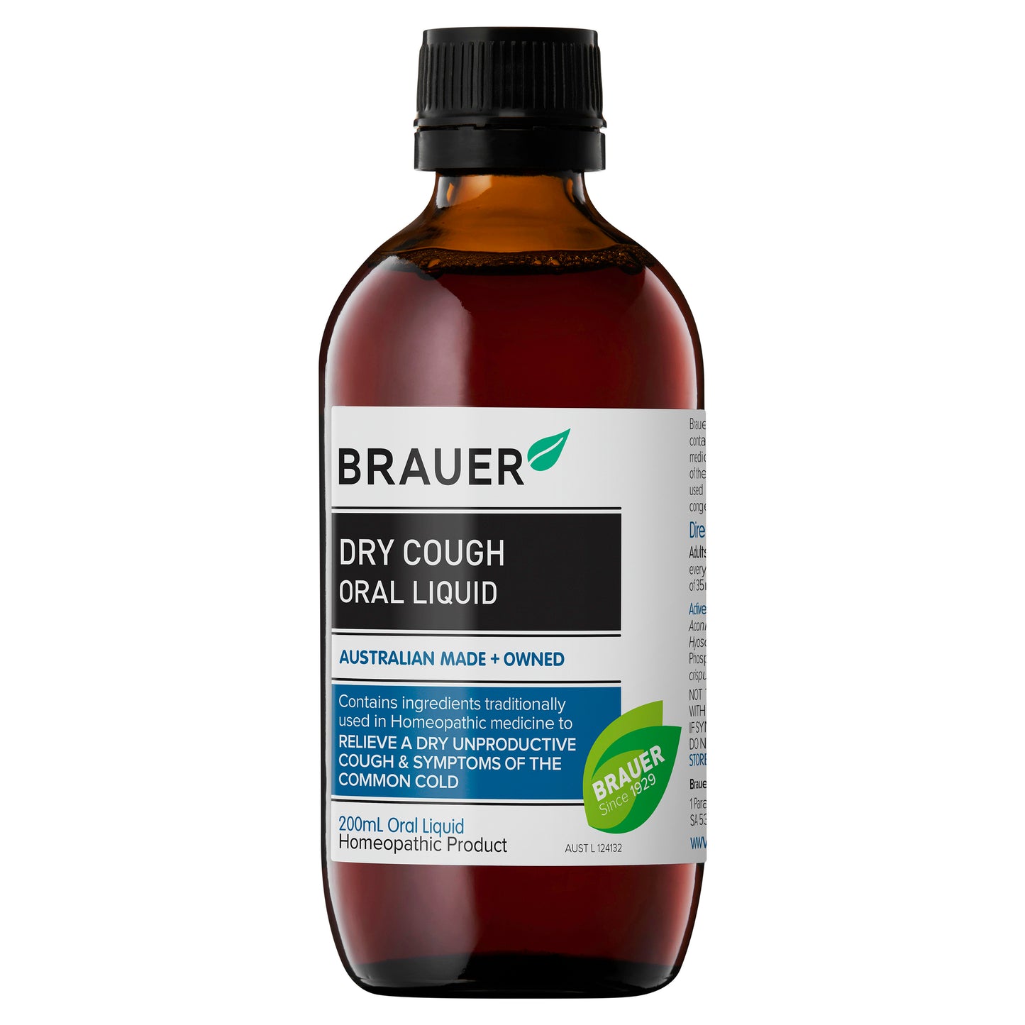 Brauer Dry Cough 200 mL