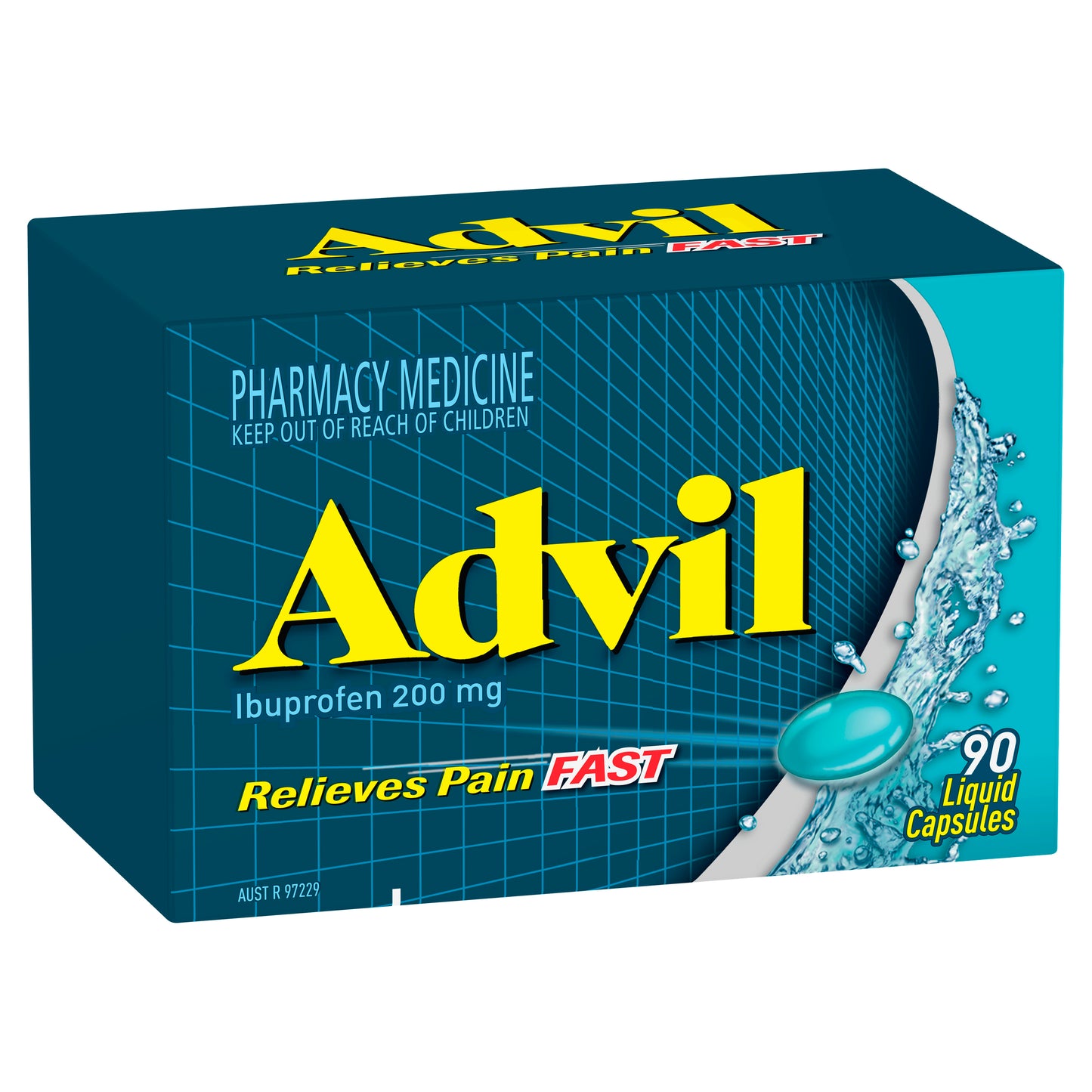 Advil Ibuprofen 200mg Liquid Capsules 90