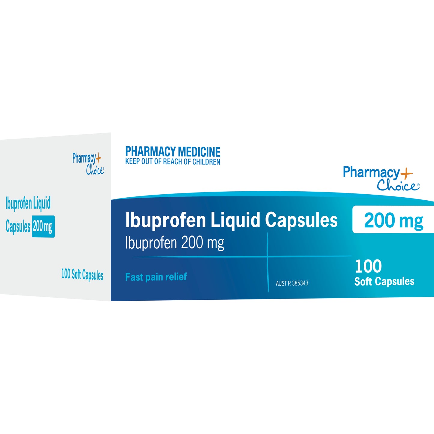Pharmacy Choice Ibuprofen 200mg Liquid Capsules 100