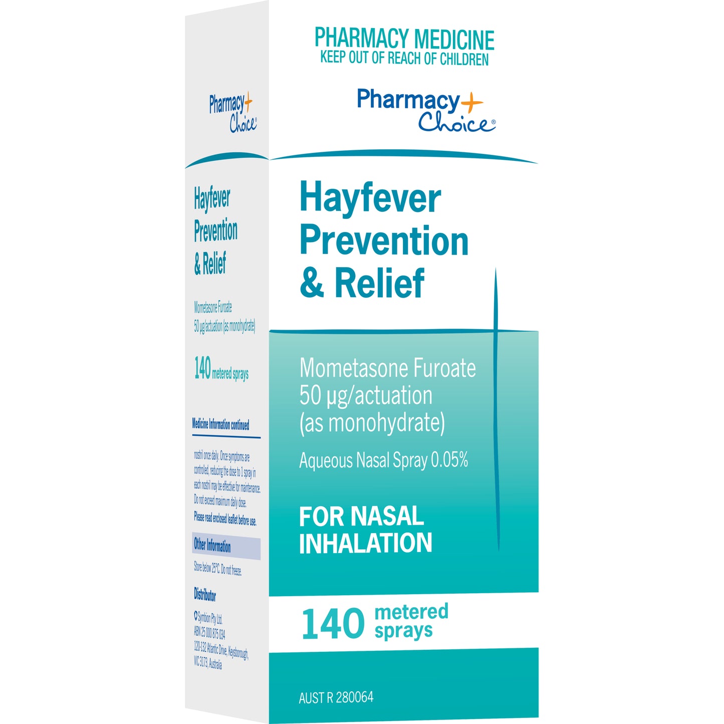 Pharmacy Care Hayfever Prevention & Relief Nasal Spray 140 Sprays