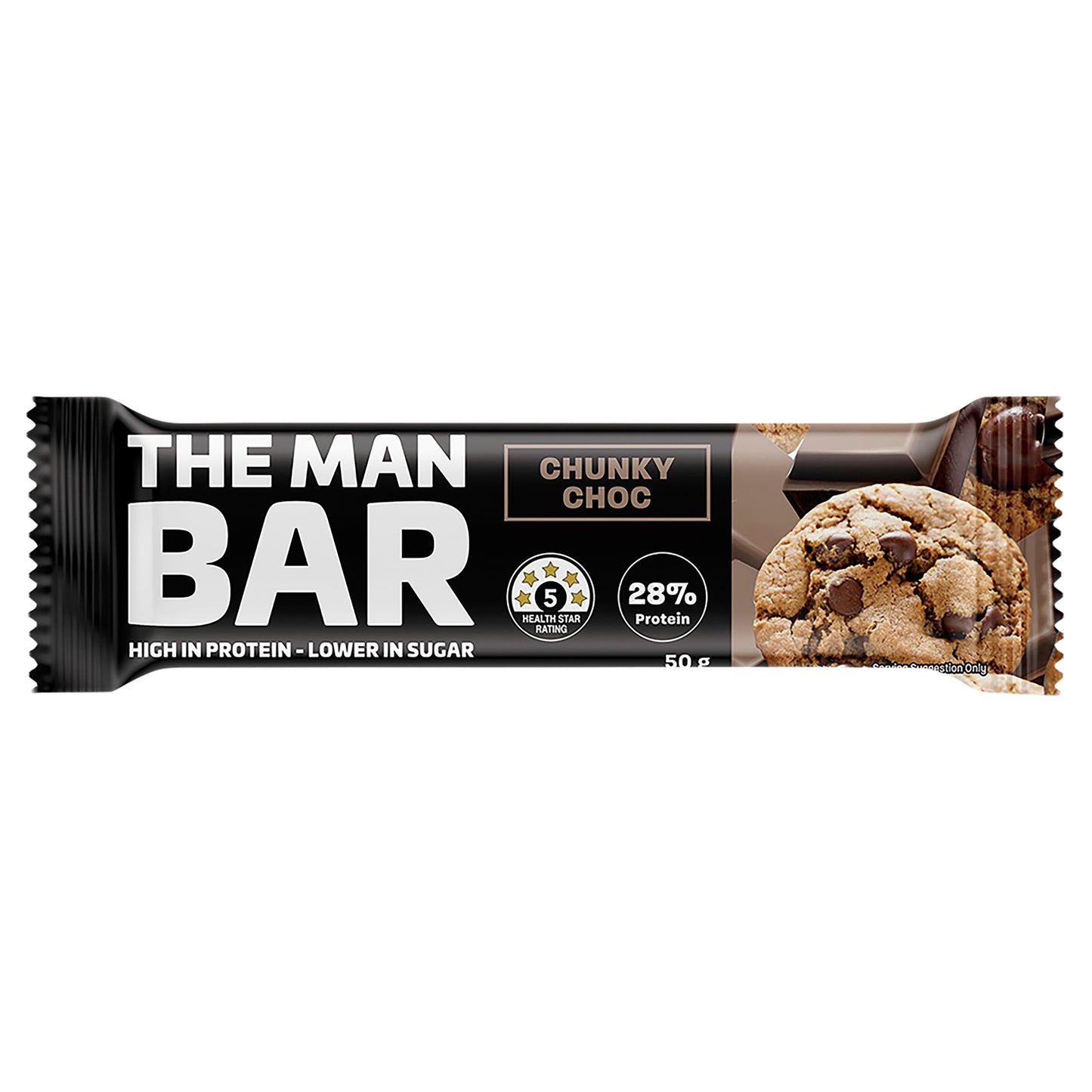 The Man Bar Chunky Choc 50g x10