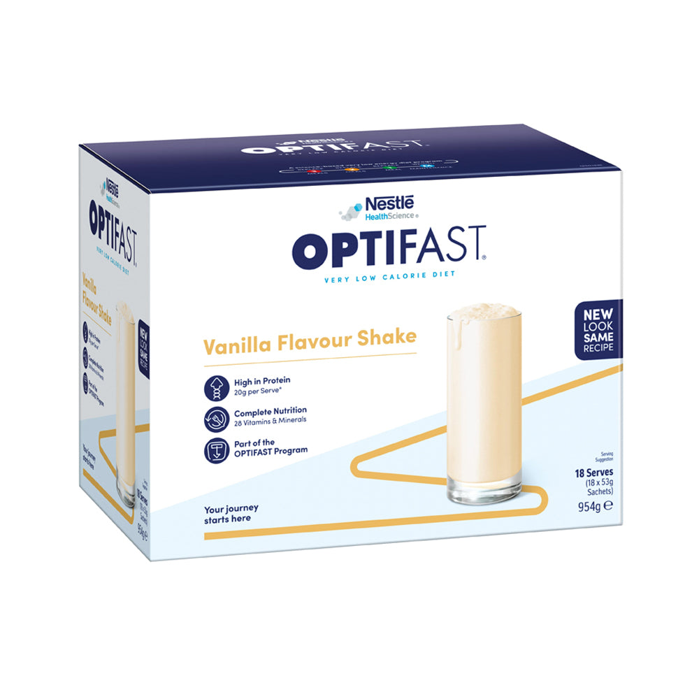 Optifast VLCD Vanilla Shake 53g 18 Pack