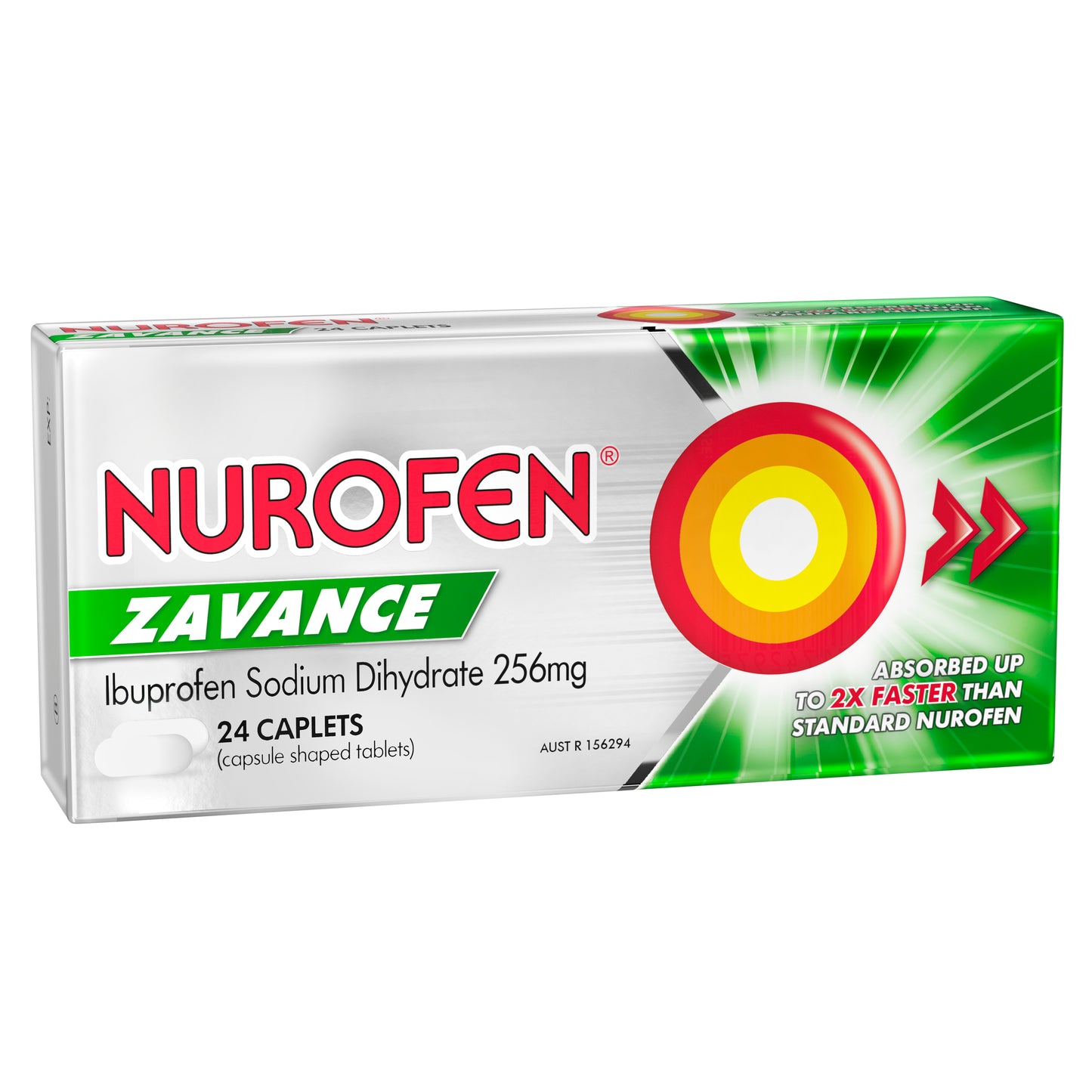 Nurofen Zavance Ibuprofen 200mg Caplets 24