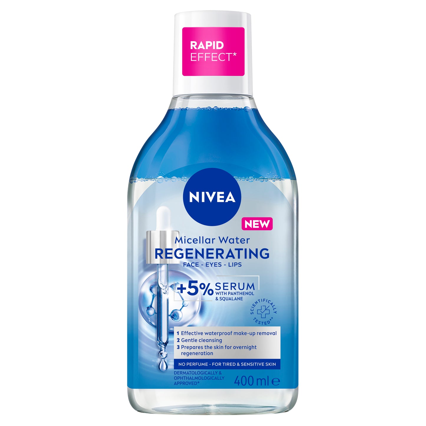 NIVEA Micellar Water + Serum Regenerating 400mL