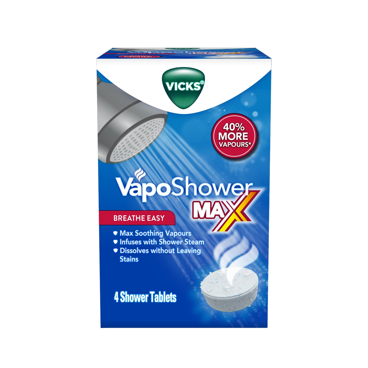 Vicks VapoShower Max Tablets 4