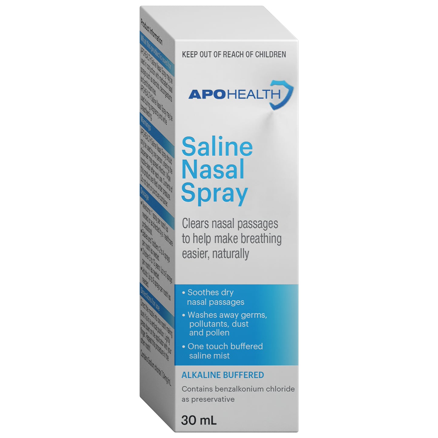 APH Saline Nasal Spray 30mL