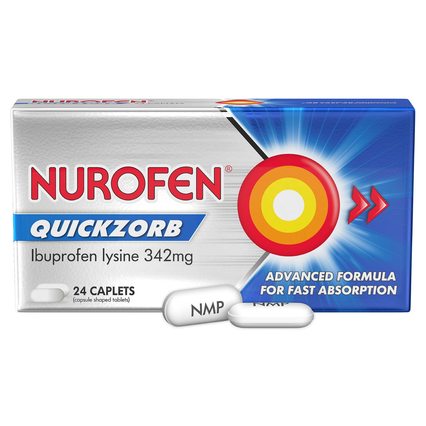 Nurofen QuickZorb Ibuprofen 200mg Caplets 24