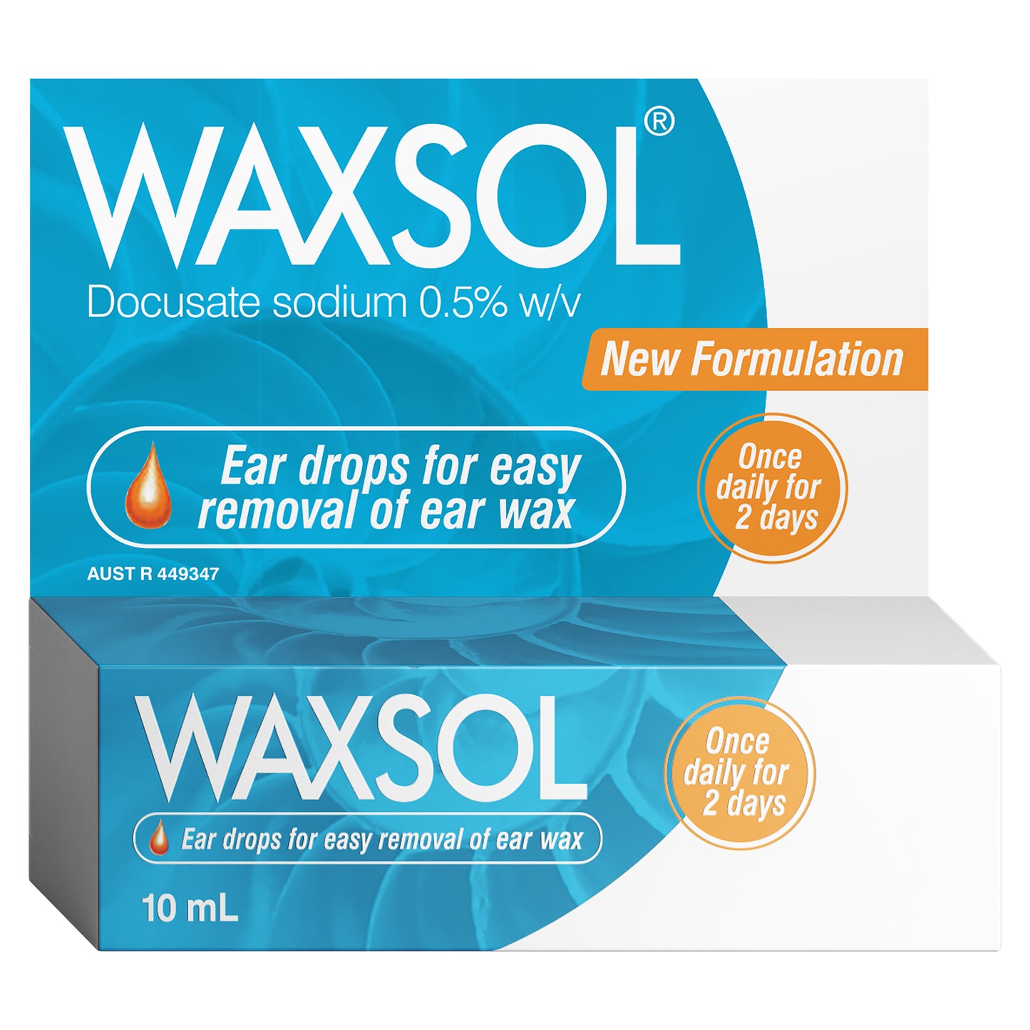 Waxsol Ear Drops 0.5% Bottle 10mL