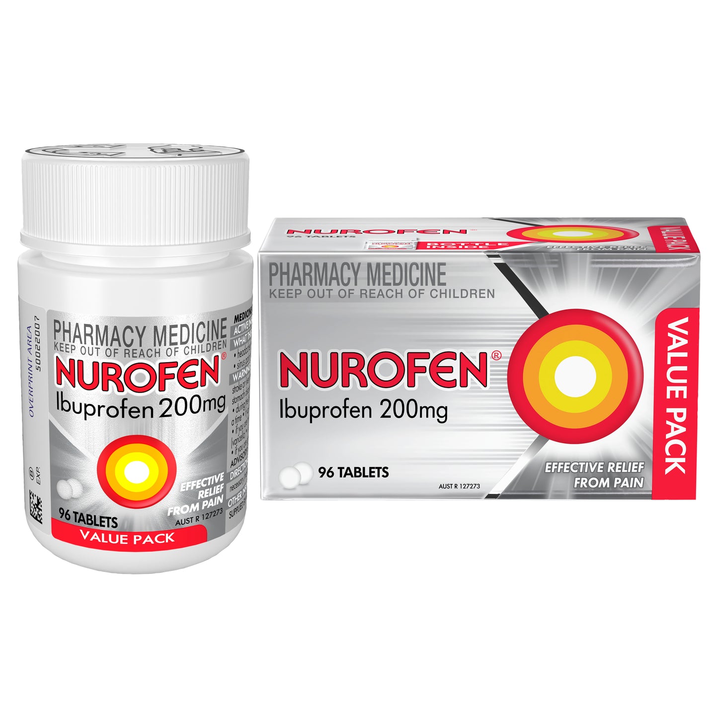 Nurofen Ibuprofen 200mg Tablets 96