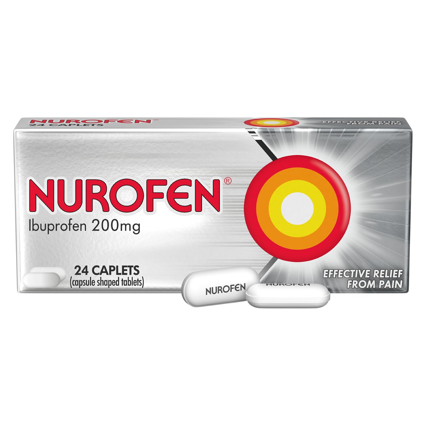 Nurofen Ibuprofen Caplets 24
