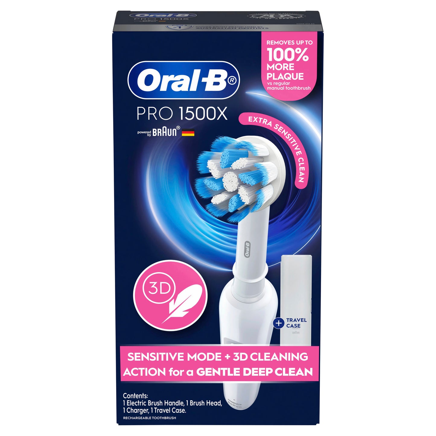Oral-B Pro Power 1500X Electric Toothbrush White