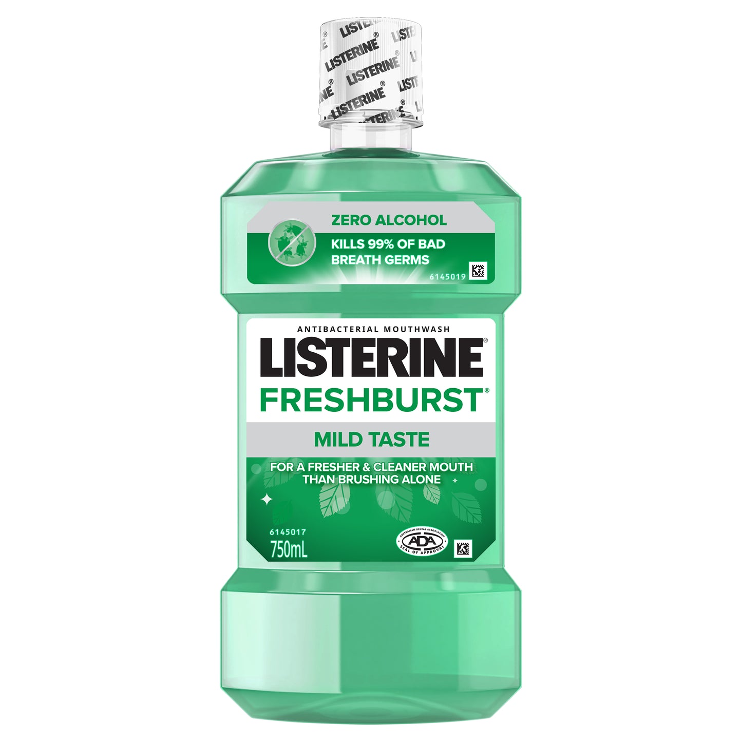 Listerine Fresh Burst Zero Mouthwash 750ml