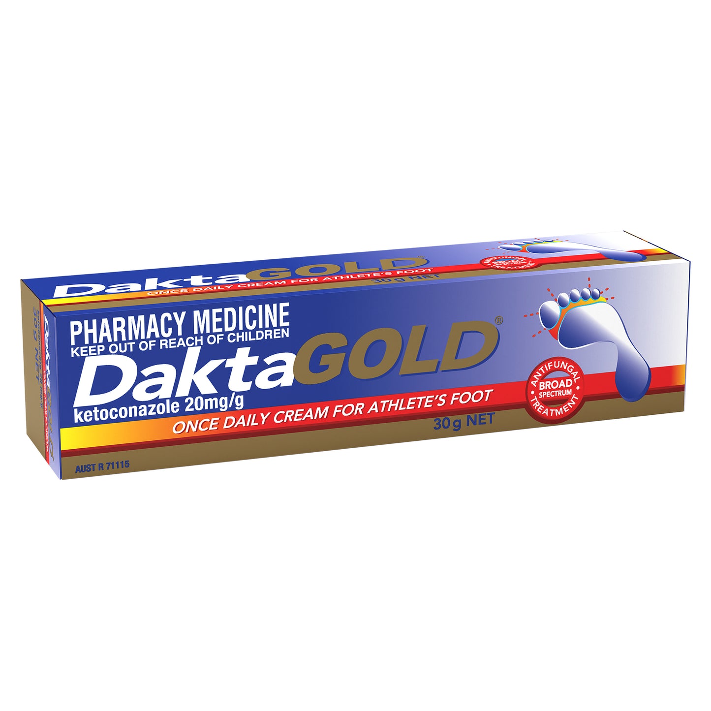 Daktagold Cream 2% 30g