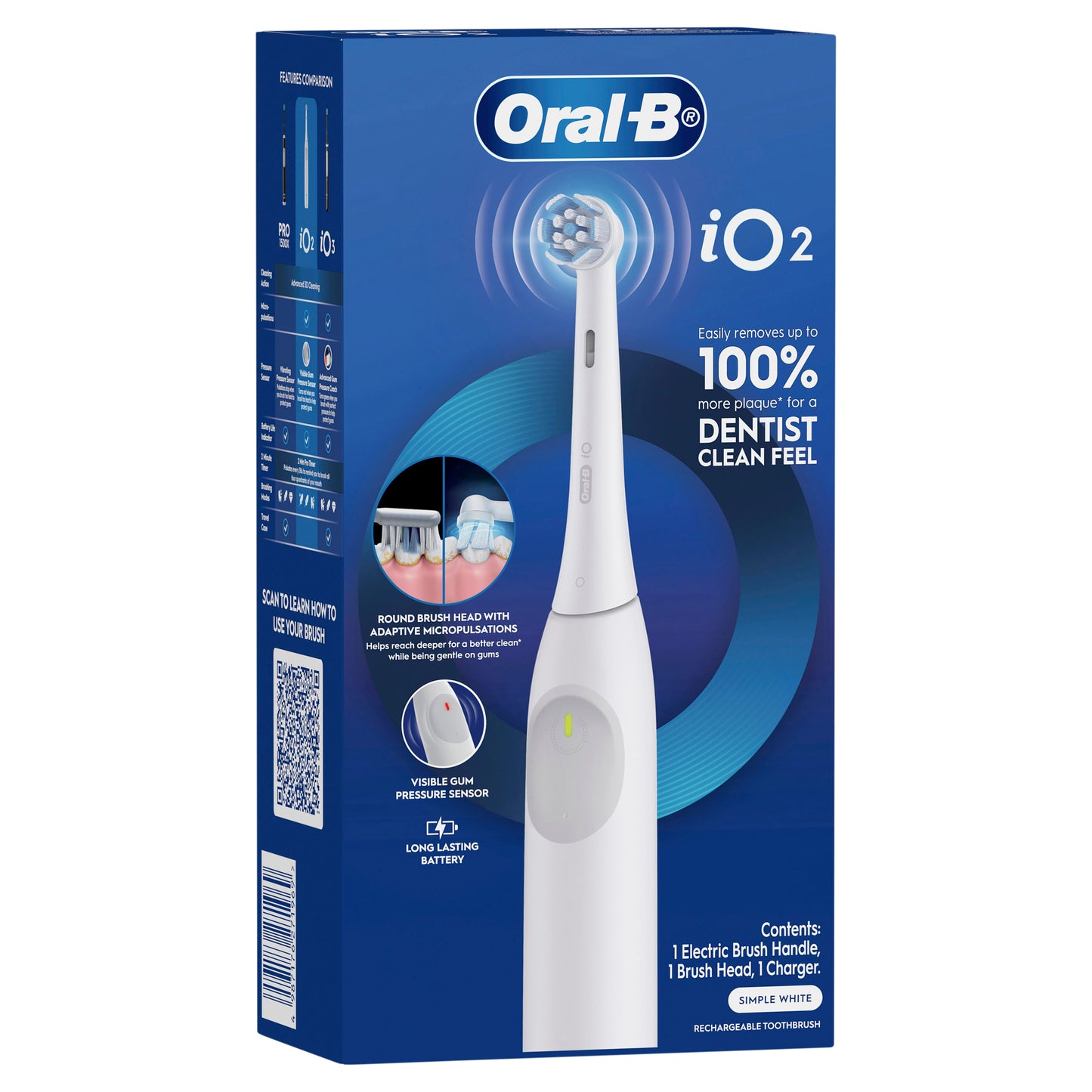Oral-B iO Series 2 Electric Toothbrush White