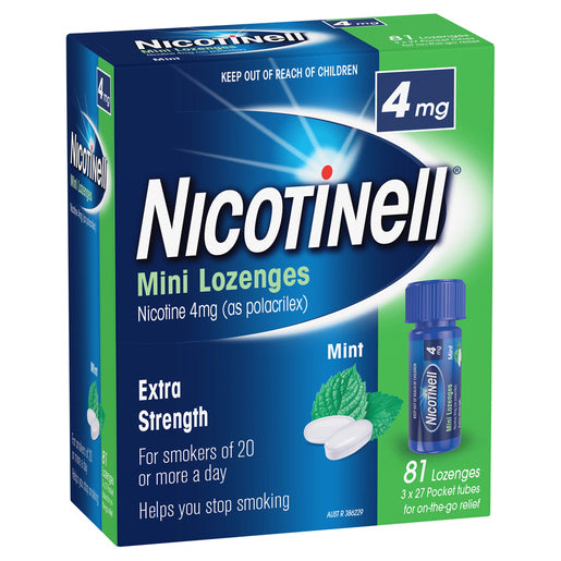 Nicotinell 4mg Mini Lozenges 81 Lozenges