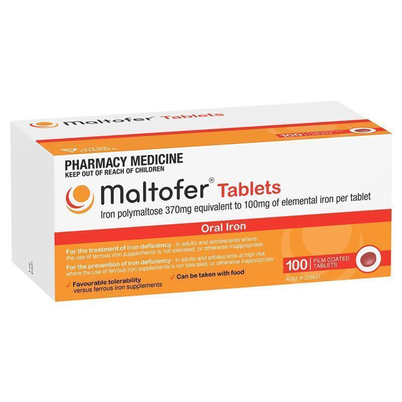 Maltofer Oral Iron 100 Tablets