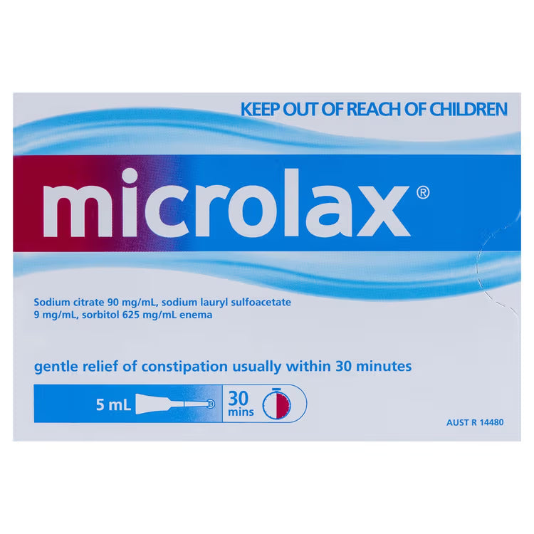 Microlax Enema 5ml 50 Pack