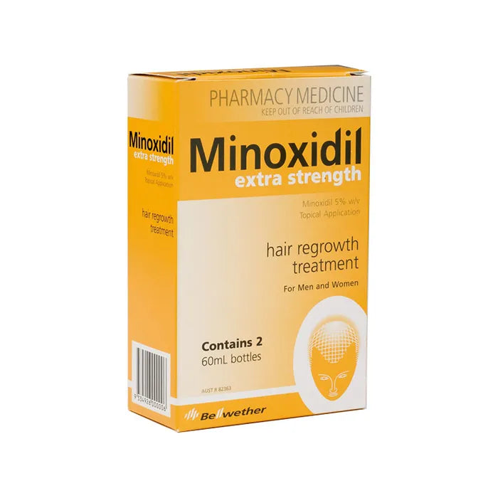 Generic Health Minoxidil Extra Strength 5% 60ml x2