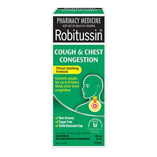 Robitussin Cough & Chest Congestion 200mL