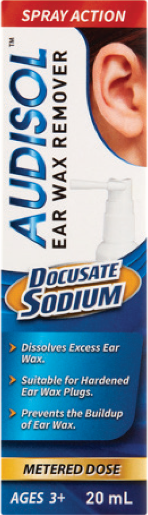 Audisol Ear Wax Remover 20ml