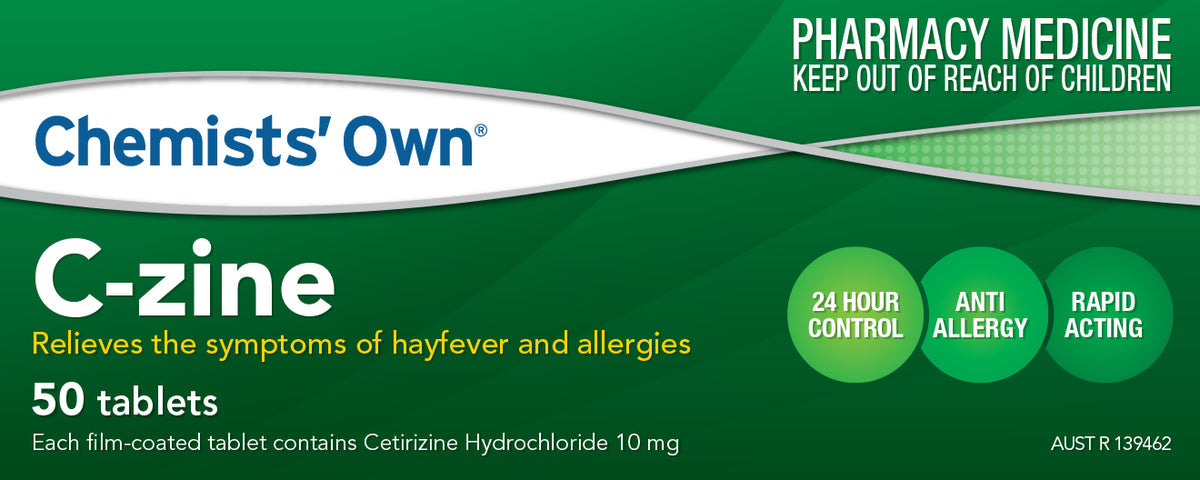 Chemists Own C-Zine 10mg - 50 Tabs