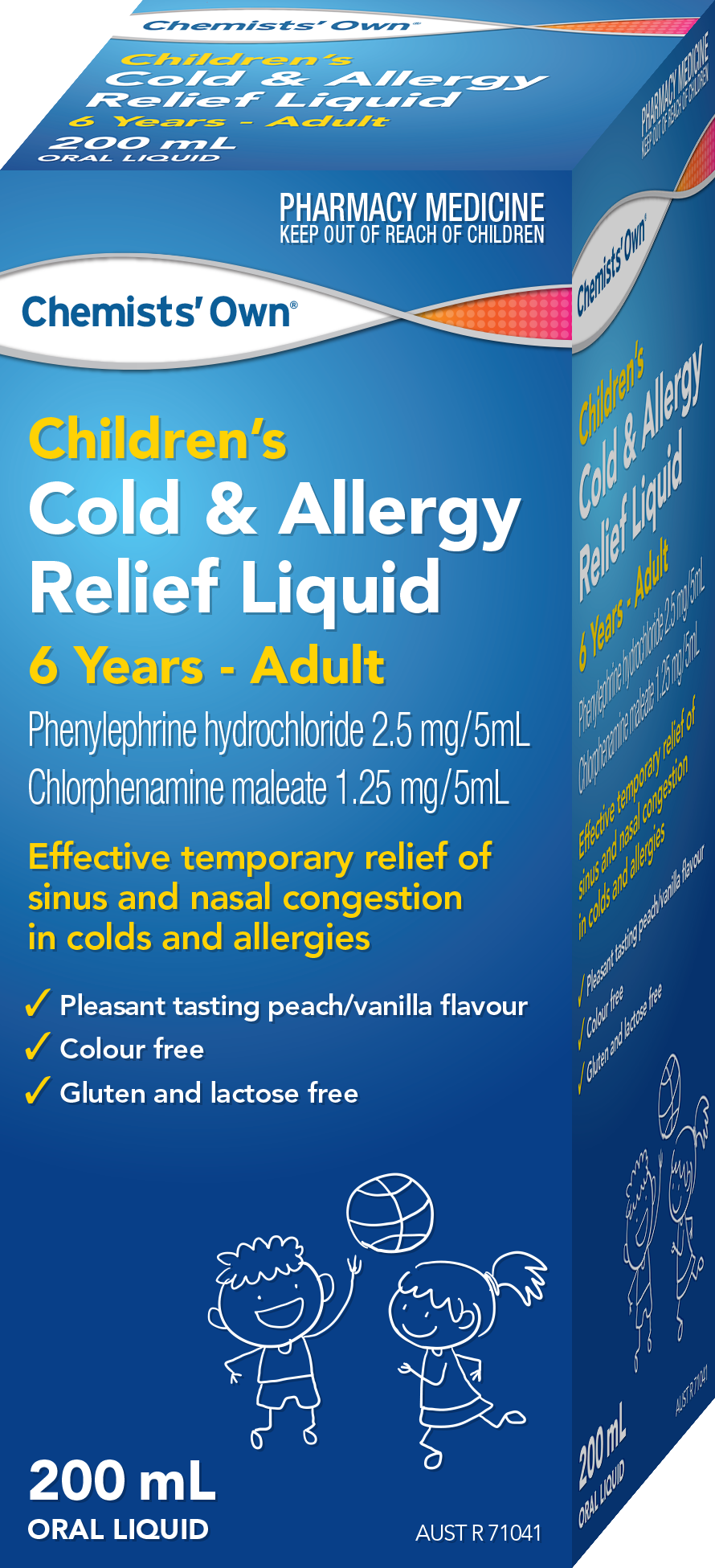 CO Children's Cold & Allergy Relief Liquid 200mL