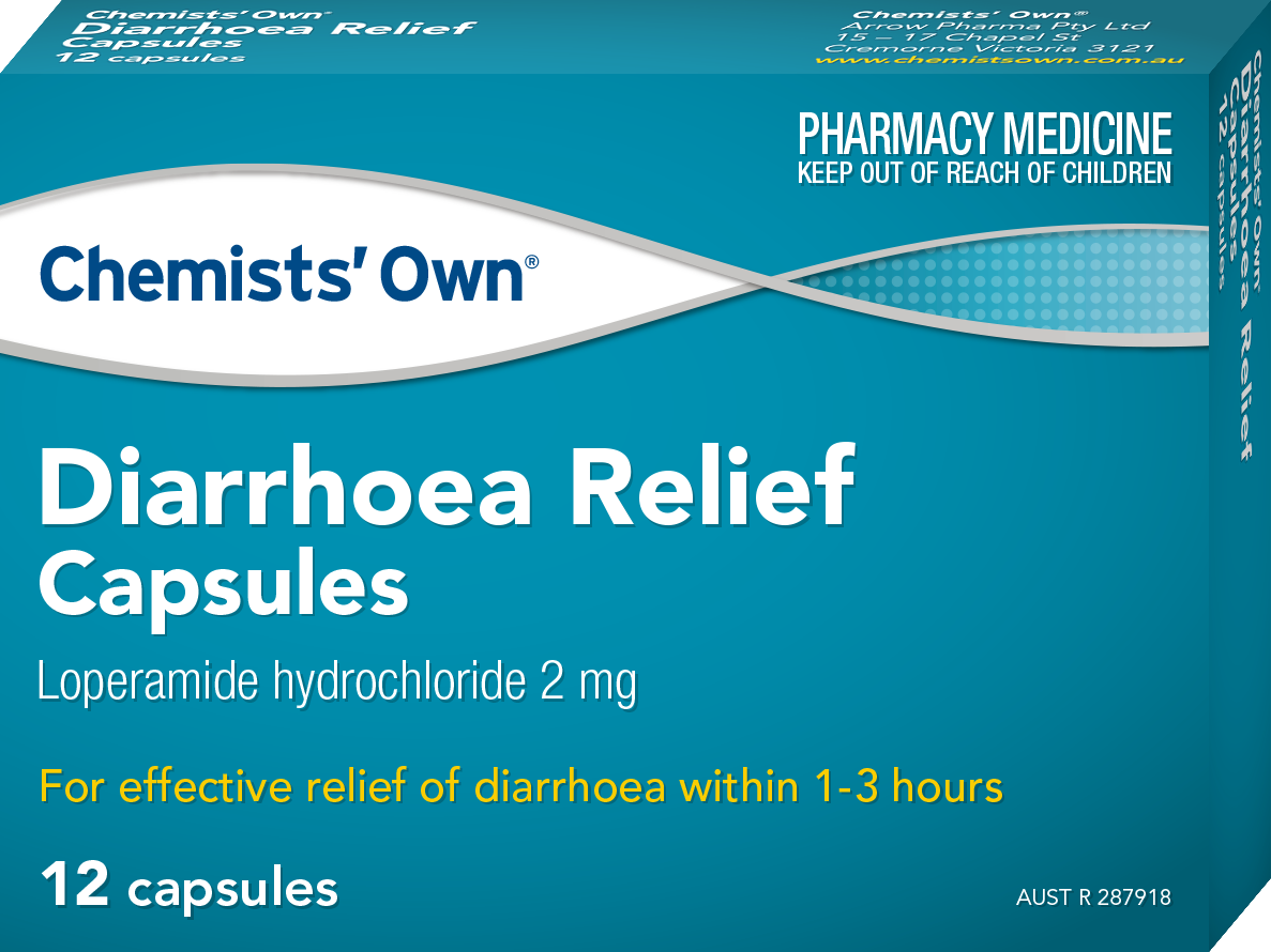 CO Diarrhoea Relief Capsules 12