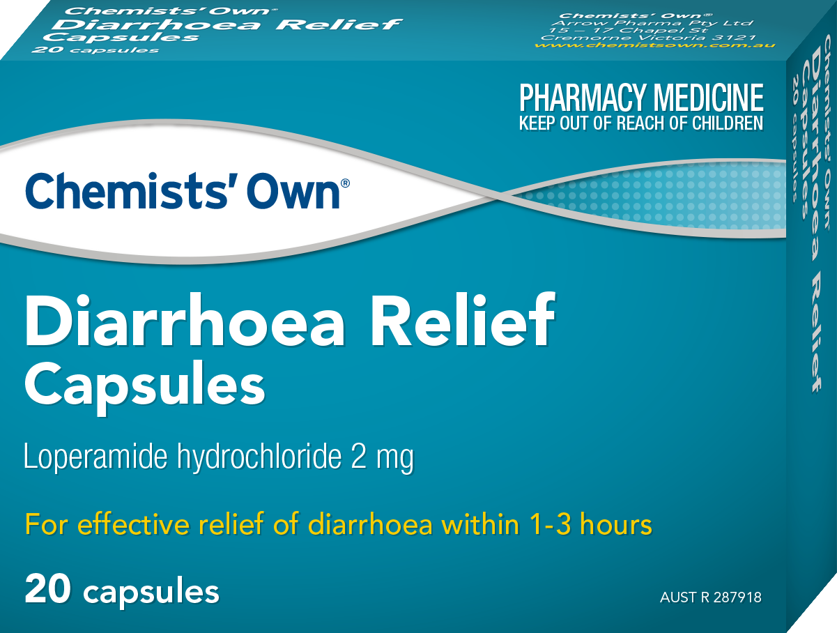 CO Diarrhoea Relief Capsules 20