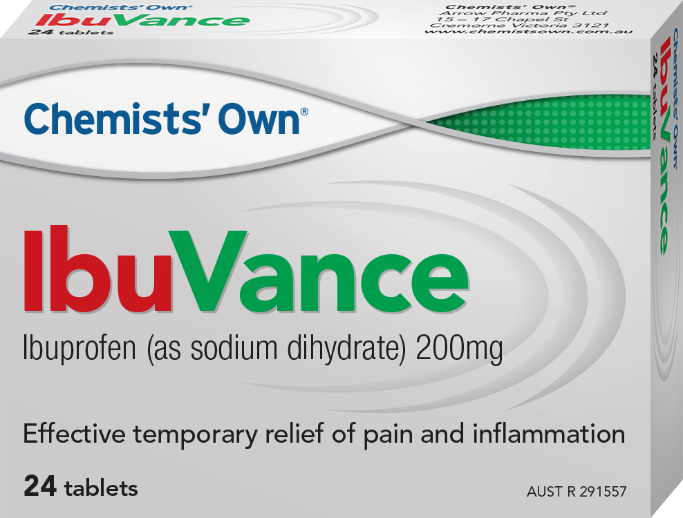 CO IbuVance 200mg Tablets 24