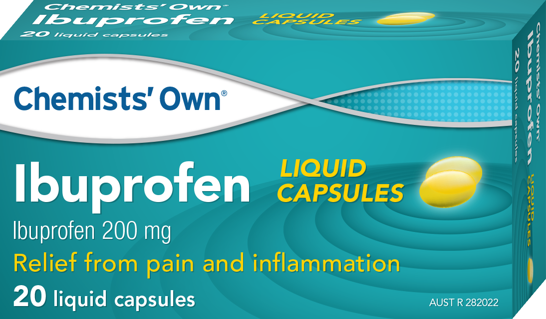 CO Ibuprofen Liquid Caps 200mg 20