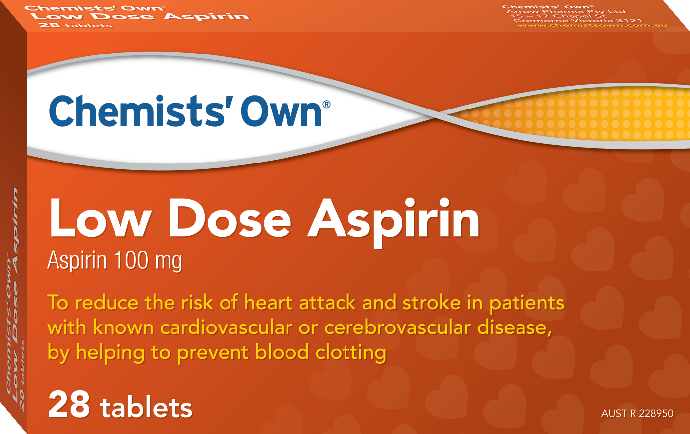 CO Low Dose Aspirin Tablets 28