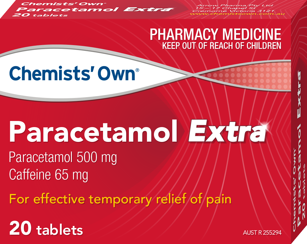 CO Paracetamol Extra Tablets 20