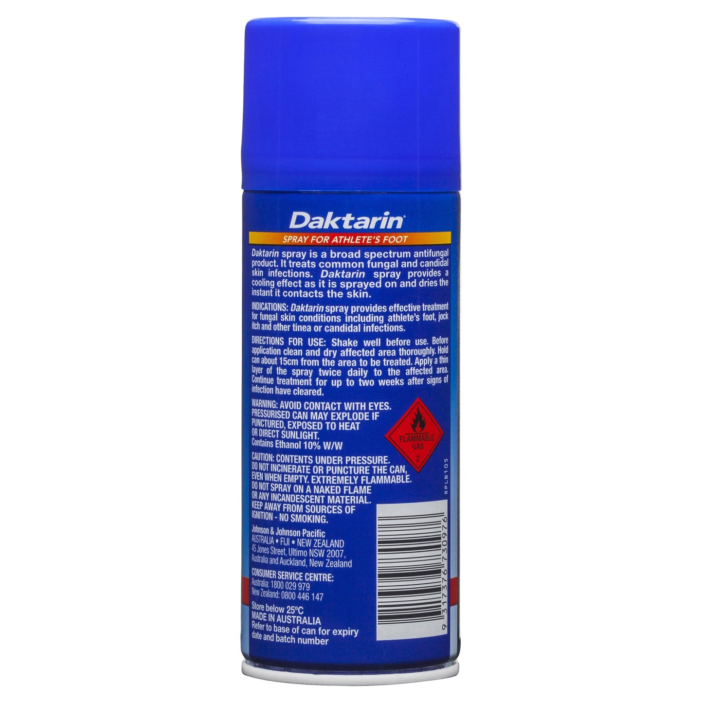 Daktarin Pressurised Spray 100g