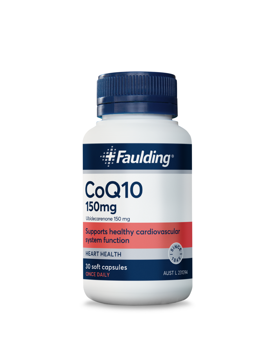 Faulding CoQ10 150mg 30 Caps