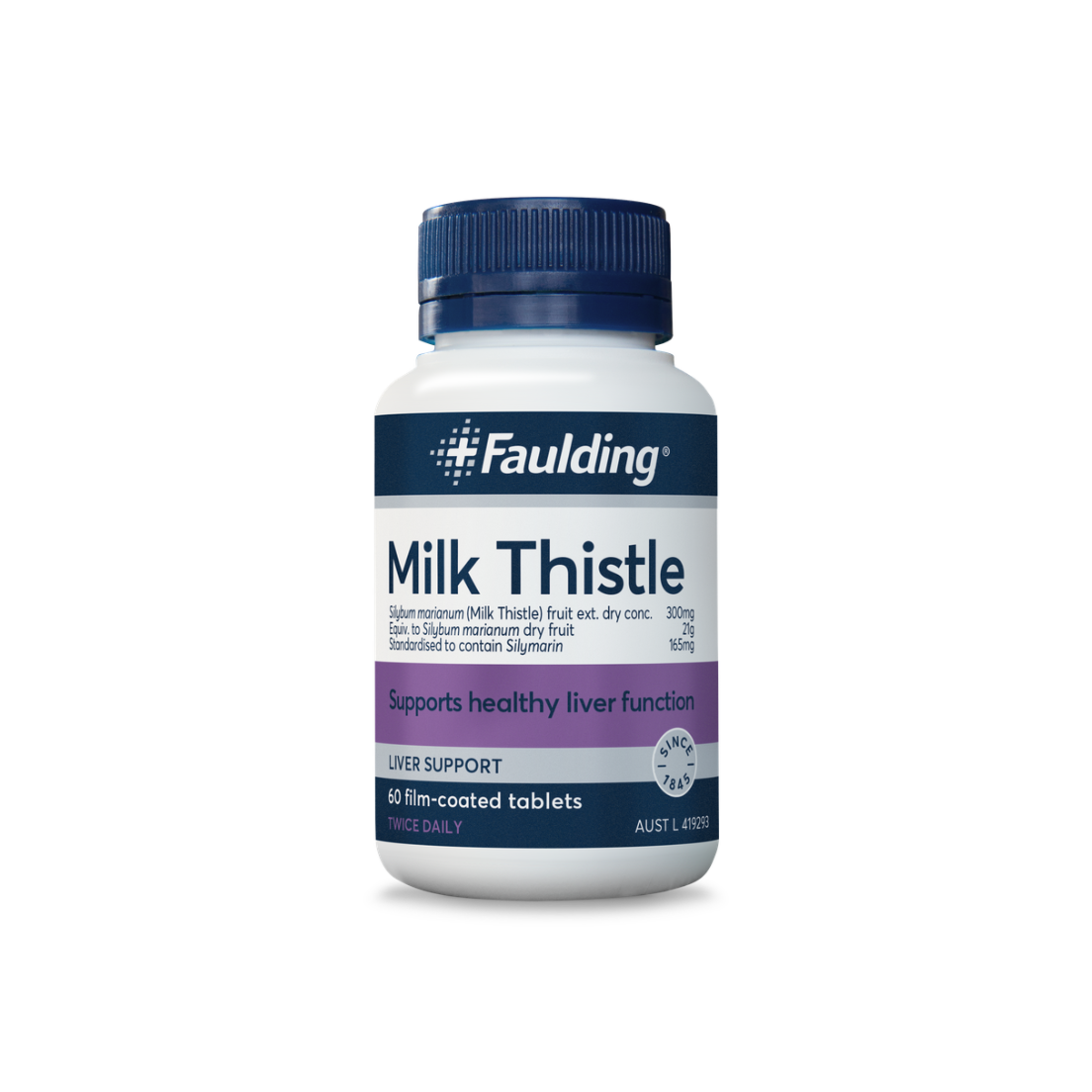 Faulding Milk Thistle 60 Tablets