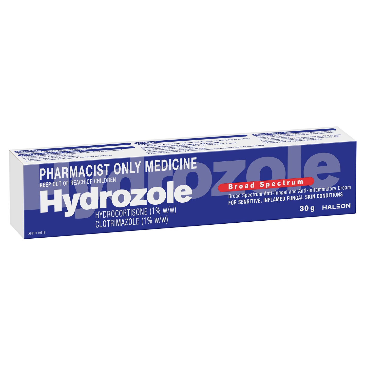 Hydrozole Cream 1% - 30g