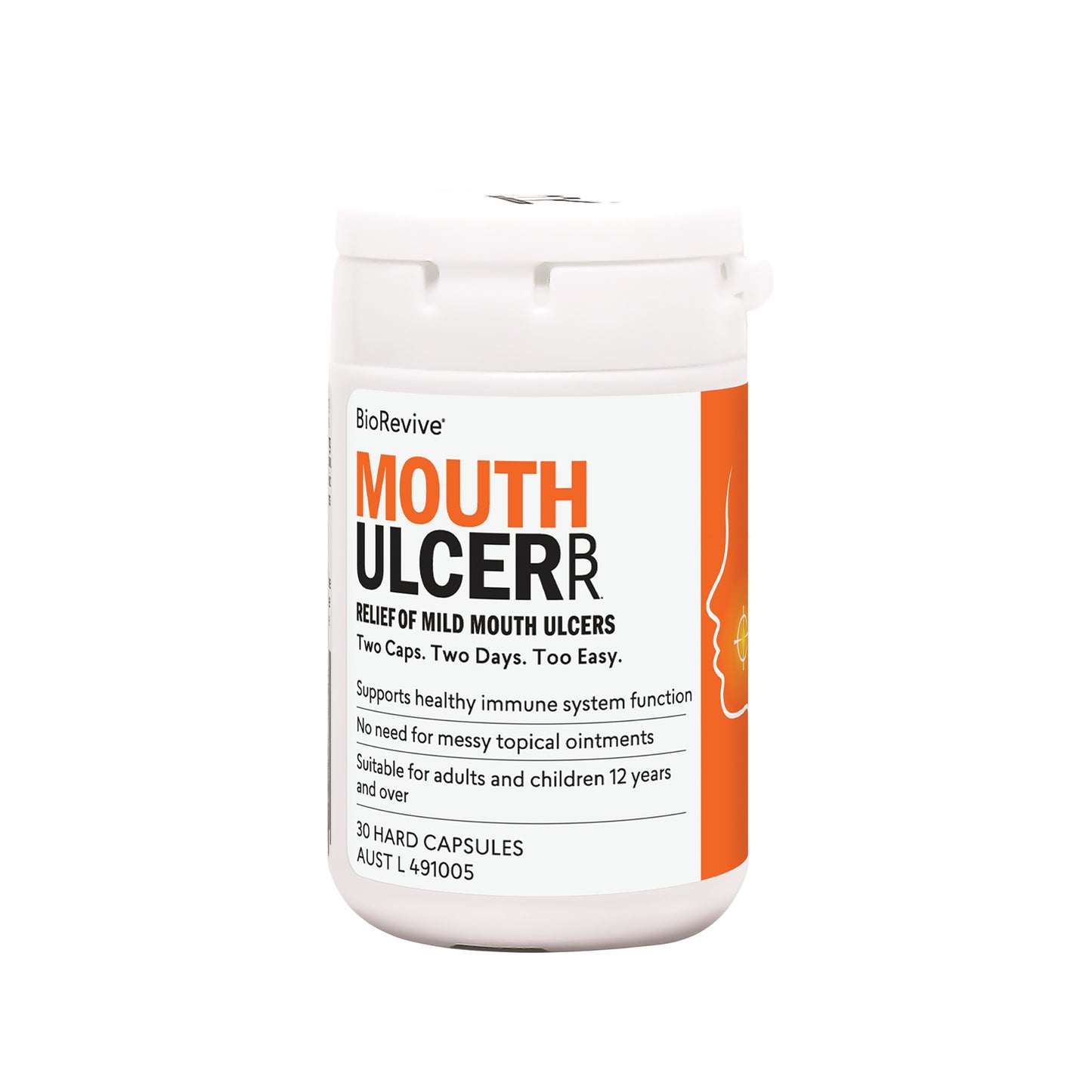 Mouth Ulcer Capsules 30