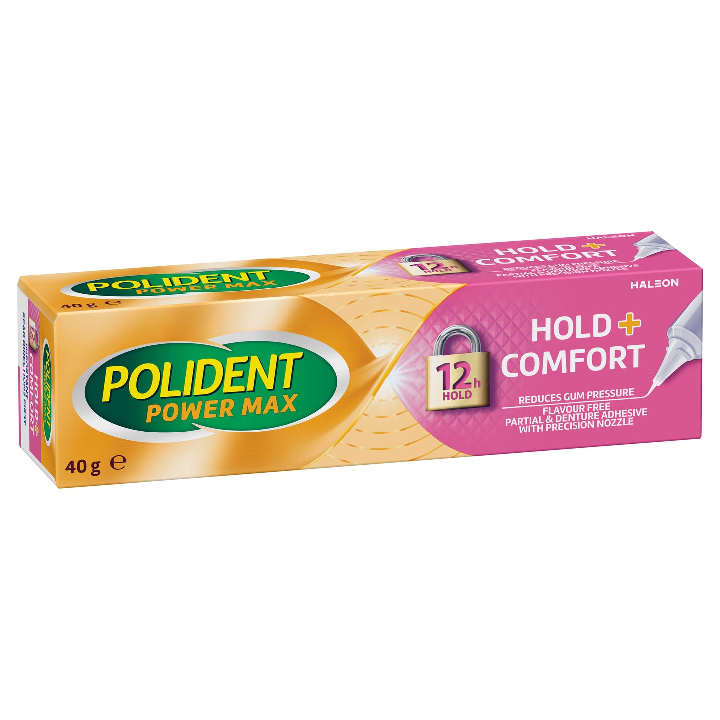 Polident Hold + Comfort Denture Adhesive Cream 40g