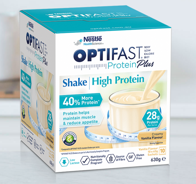 Optifast VLCD Protein Plus Shake Vanilla 63g 10pk
