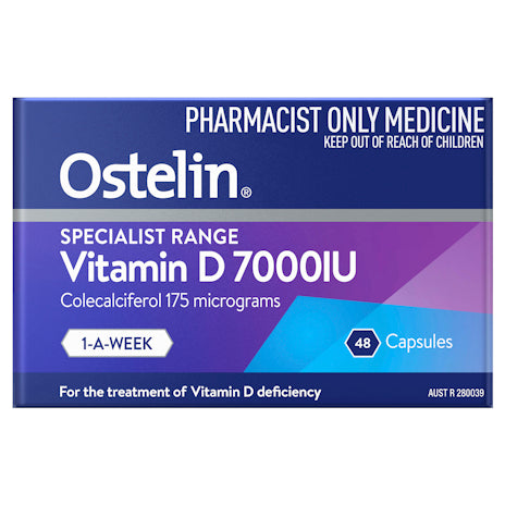 Ostelin Vitamin D 7000IU 1-A-Week 48 Capsules