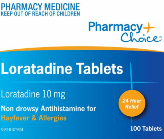 PharmacyChoice Loratadine 100 Tablets