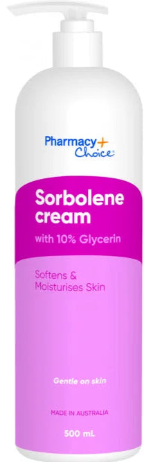 PharmacyChoice Sorbolene Cream with 10% Glycerin 500 mL (Pump)