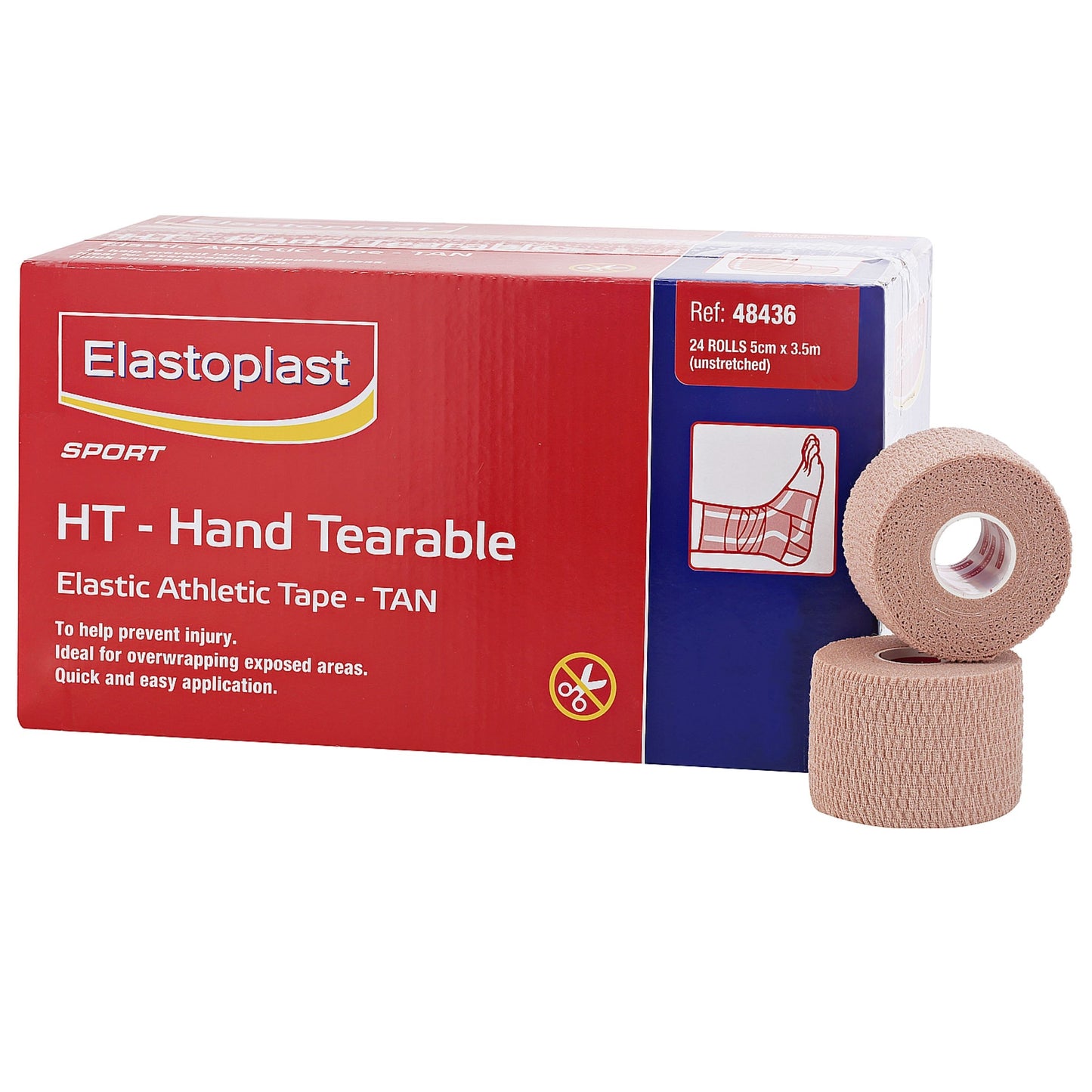Elastoplast Sport Tape High Tensile 5cm x 3.5m x24