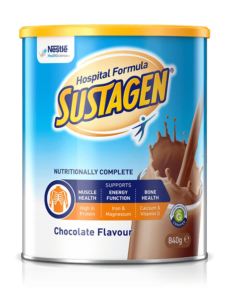 Sustagen Hospital Formula Active Chocolate 840g AU