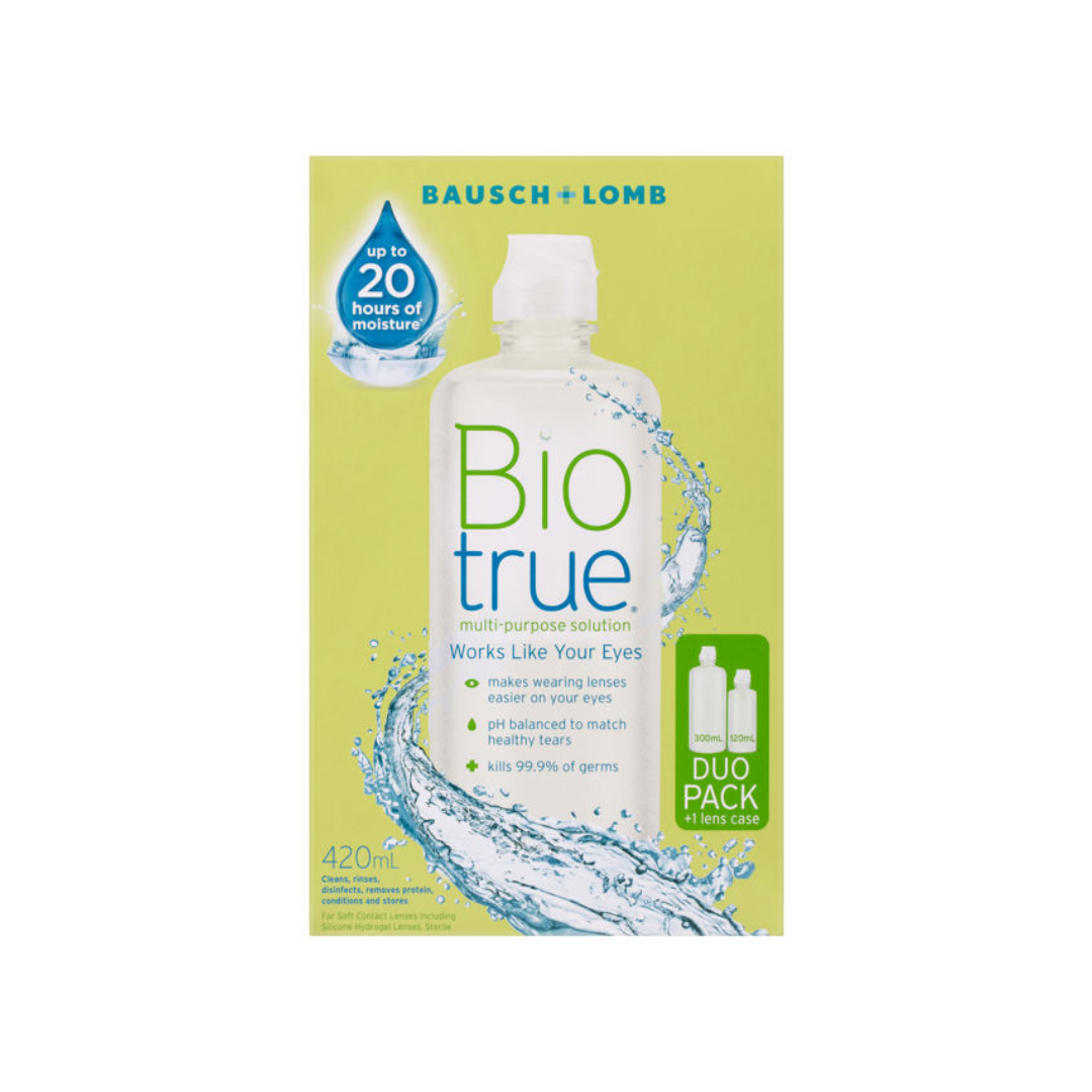 Bausch & Lomb Biotrue Multi-purpose Solution 300mL + 120mL Duo Pack
