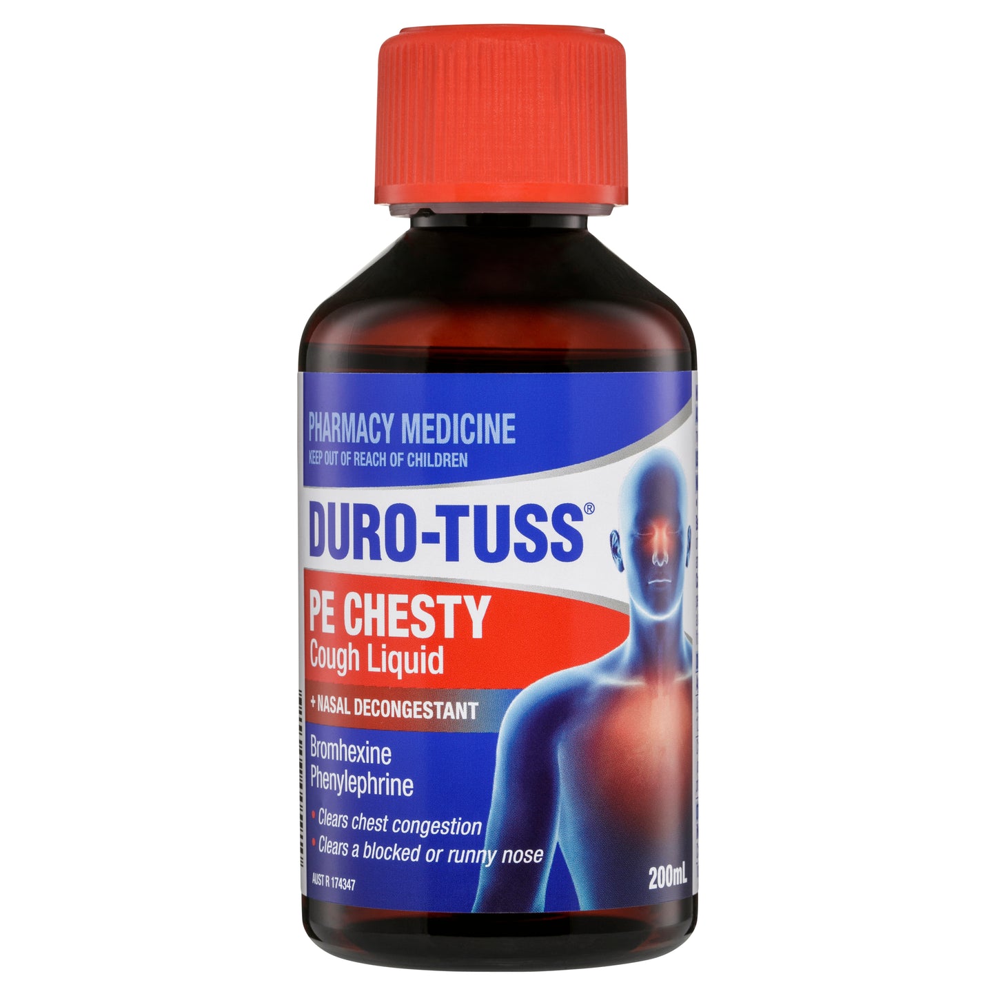 Duro-Tuss PE Chesty Plus Decongestant 200 mL