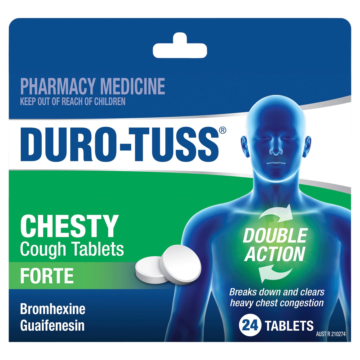 Duro-Tuss Chesty Forte Tablets 24